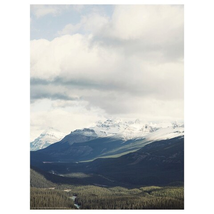 IKEA BILD  (ИКЕА БИЛД)  -  Плакат, Зимние вершины, 30x40 см