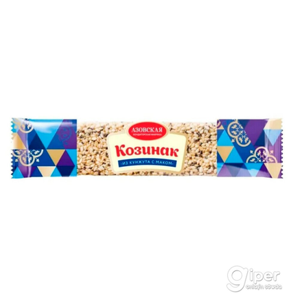 Батончик козинак кунжутный с маком 40 гр