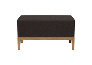 Банкетка Fjord 80 см (шоколад твид, бук)