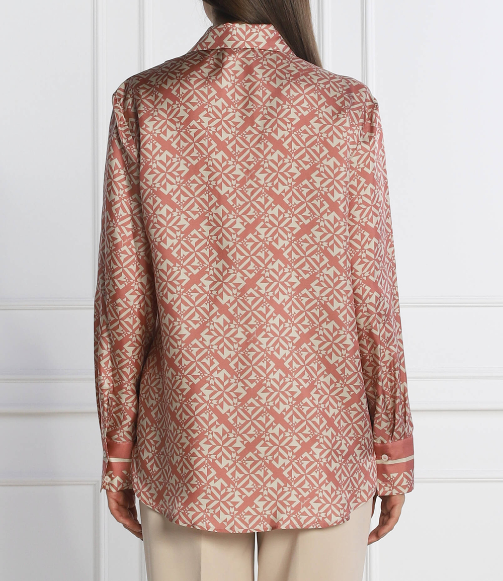 шелковая рубашка Beatrice B - розовый(22FA4965GEO)