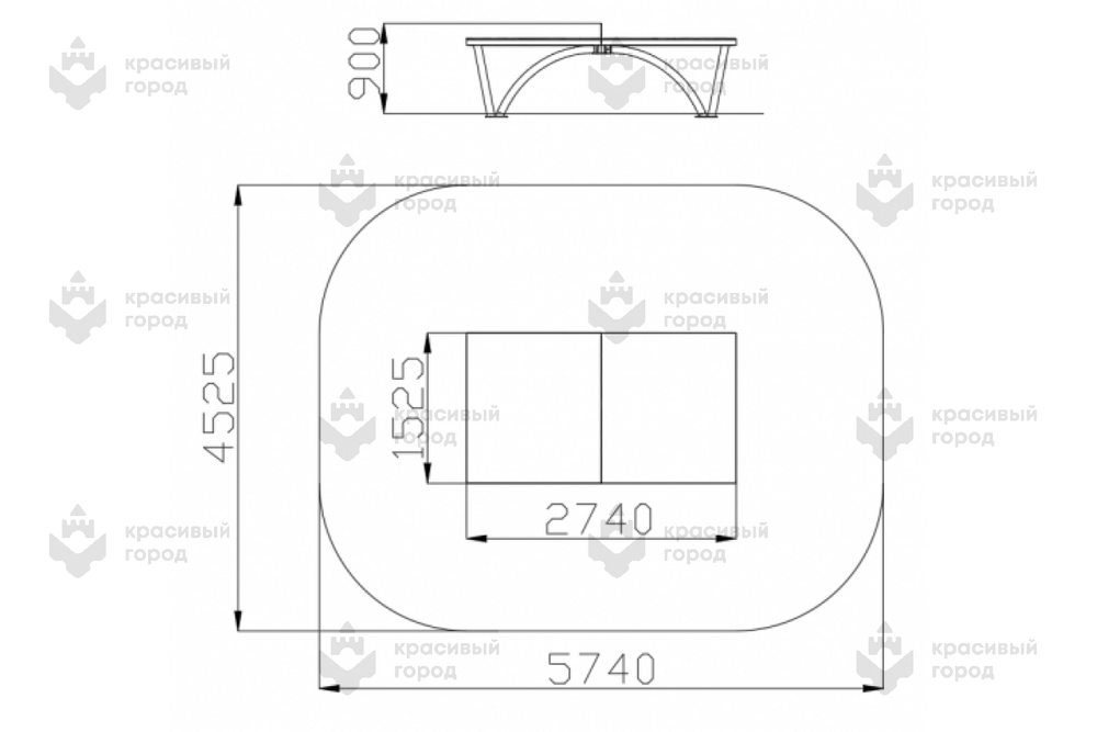 Теннисный стол Сити