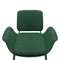 Кресло Hilde, темно-зеленое букле