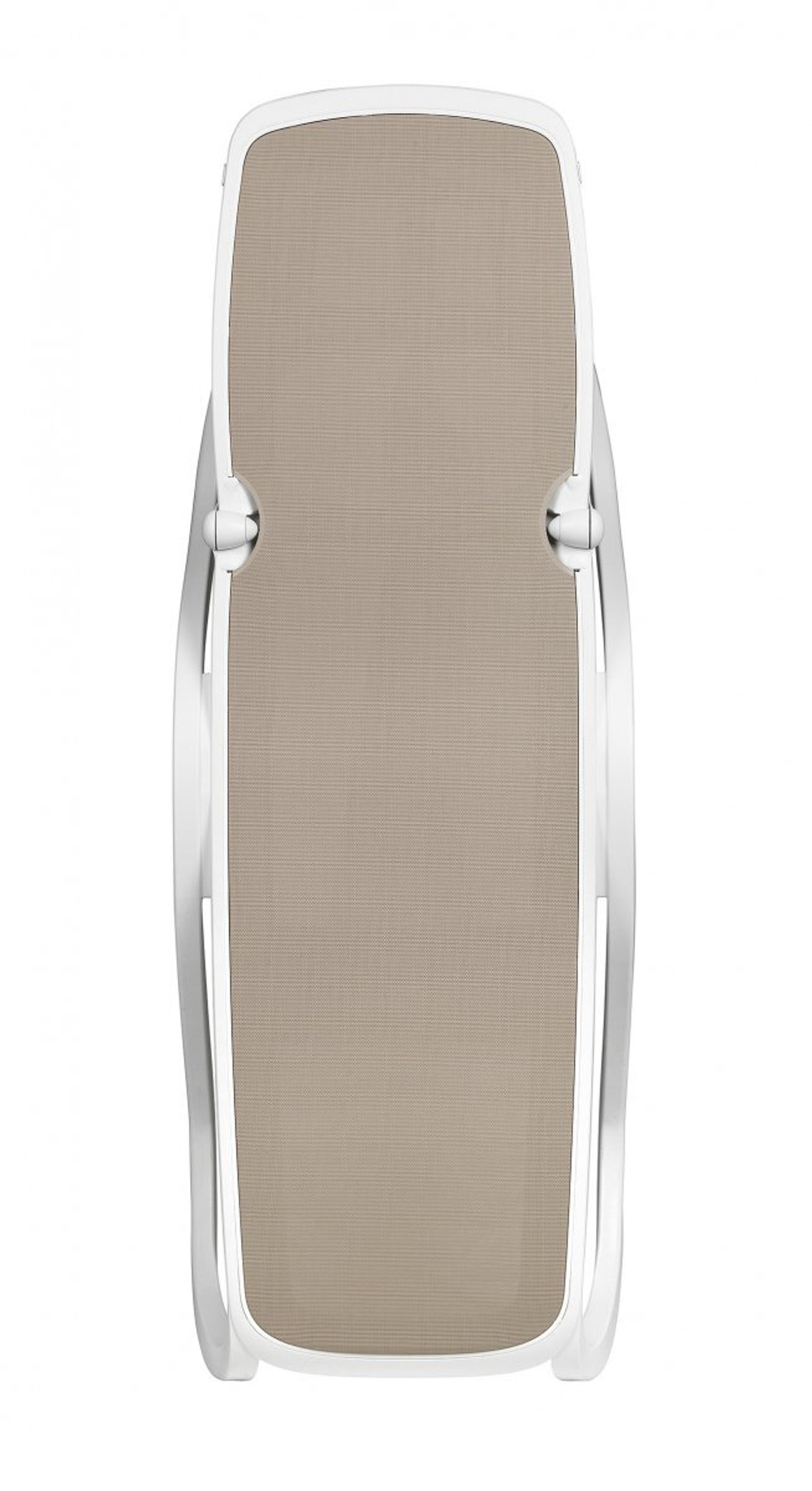 Шезлонг-лежак пластиковый Nardi Omega, белый, тортора