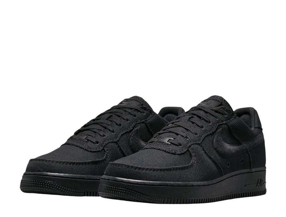 Баскетбольные кроссовки Nike Air Force 1 Low Canvas Shoes Black