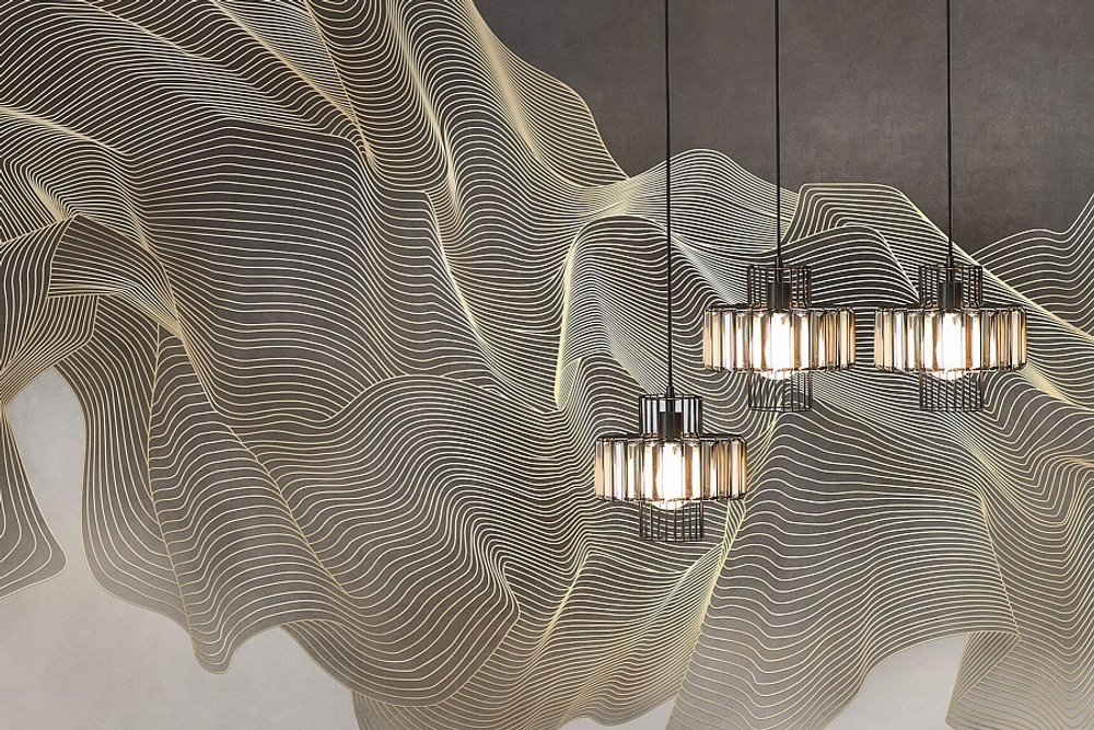 Обои и панно Affresco, коллекция  Line Art