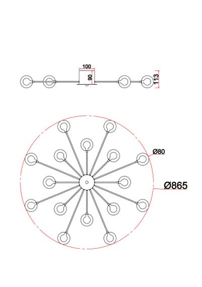 Потолочная люстра Freya Celebrity FR5242CL-16BS1