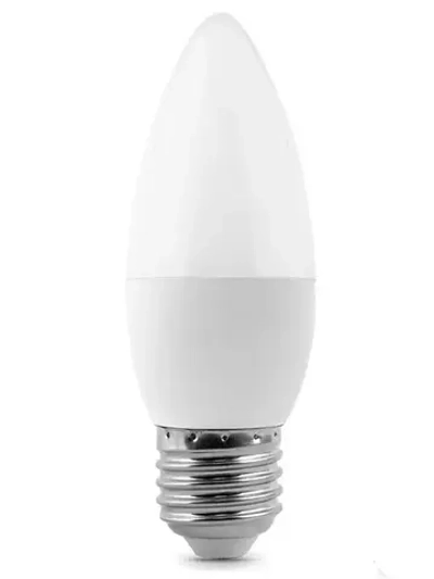 Лампа светодиодная IN HOME, Е27, 8Вт, С37 (свеча), 220В, 600Лм, 4000К