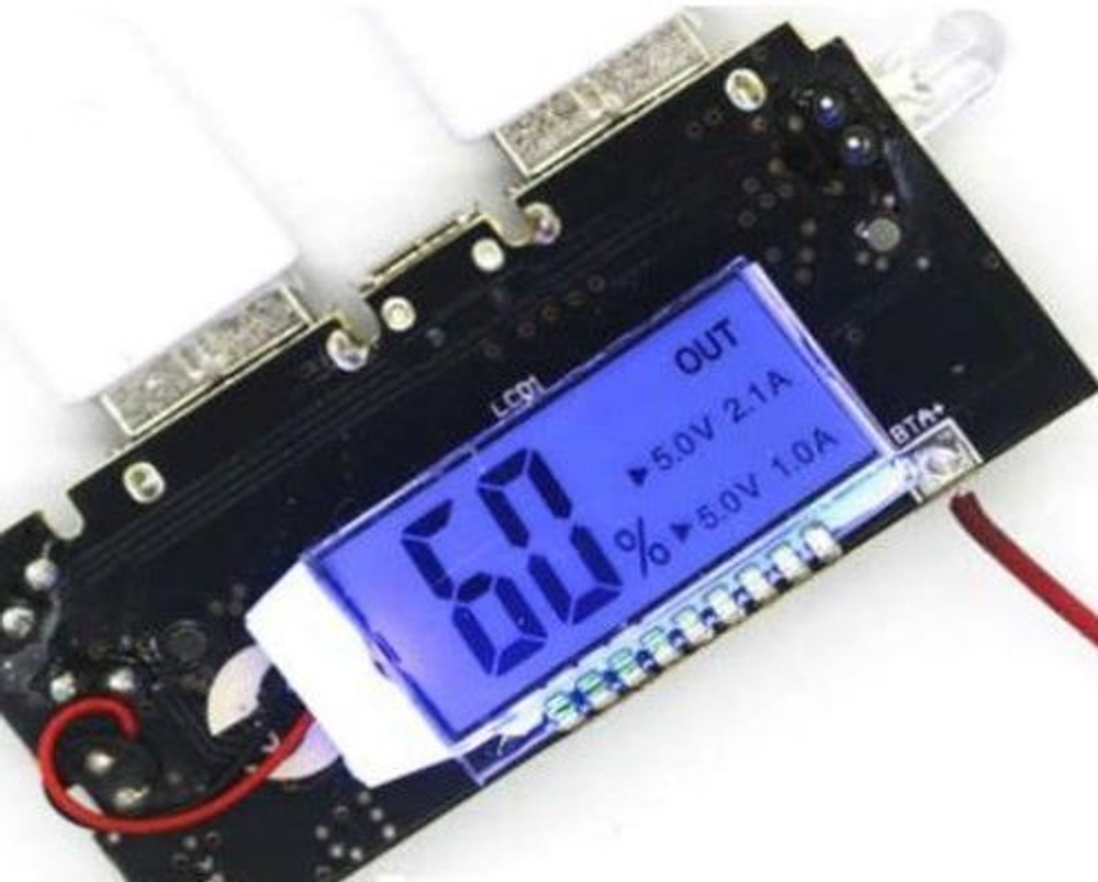 Зарядный модуль 5V/2.1A/2USB