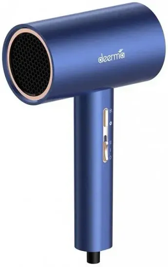 Фен для волос Deerma DEM-CF15W, синий