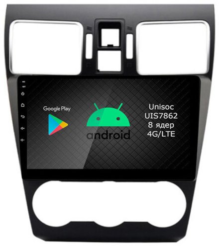 Магнитола для Subaru Forester, XV 2015-2018 - Roximo RI-3402 Android 12, ТОП процессор, 8/128Гб, SIM-слот