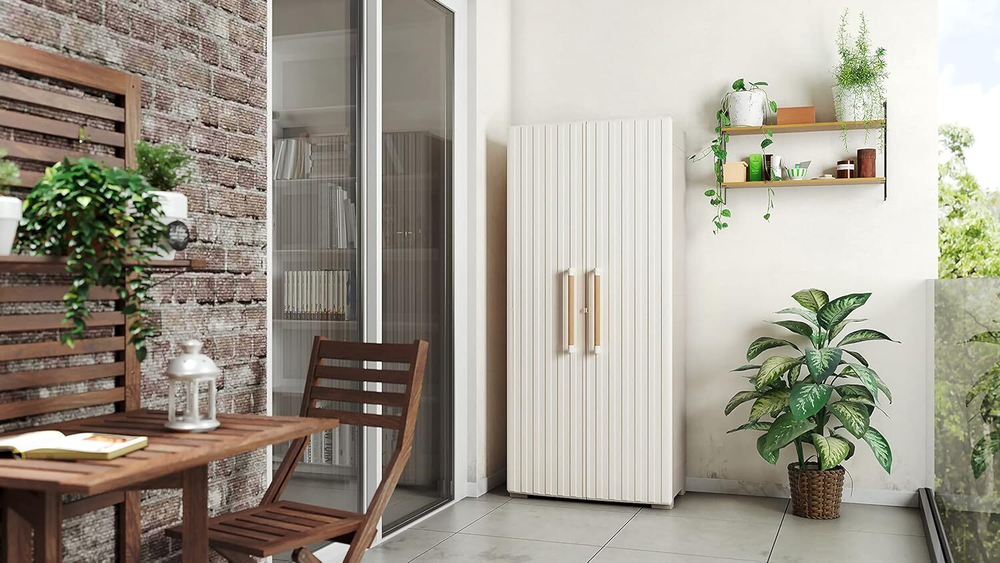 Уличный пластиковый шкаф Keter Groove Multi Purpose