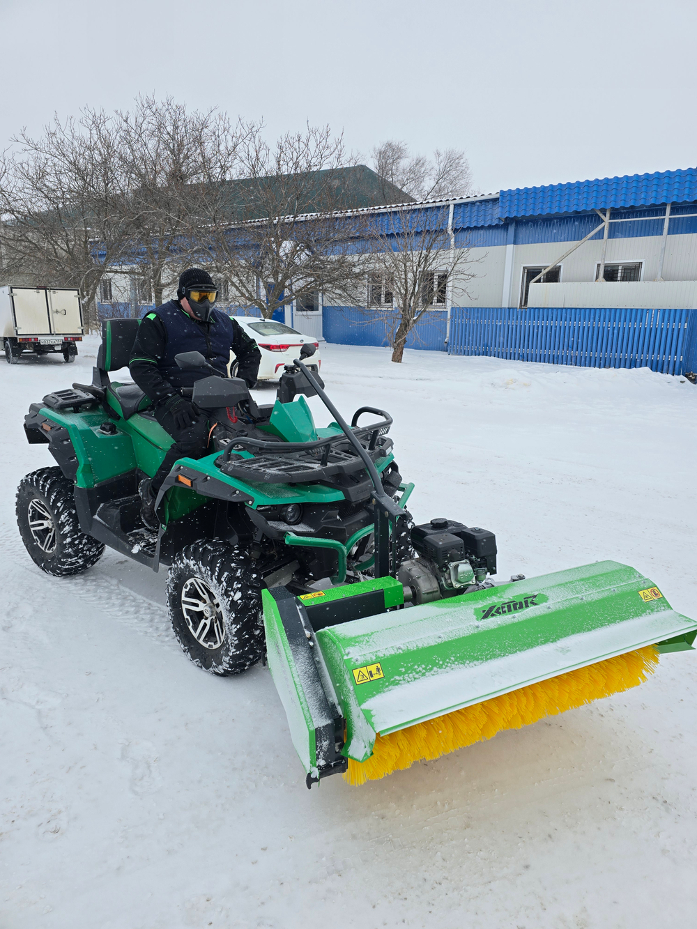 РОТОРНАЯ ЩЁТКА XATOR ДЛЯ КВАДРОЦИКЛА УНИВЕРСАЛЬНАЯ
