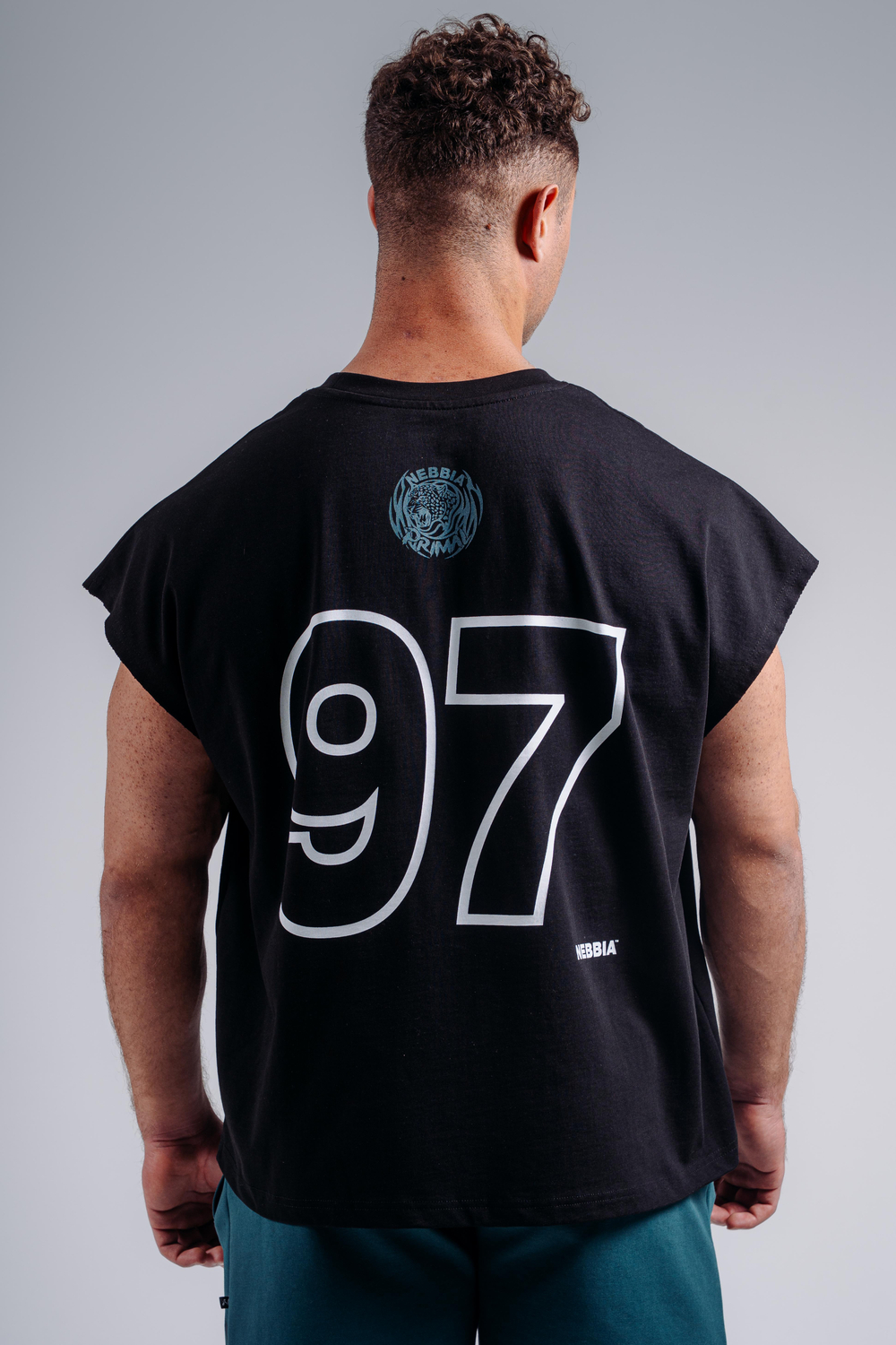 Майка Oversized Tank Top '97 PRIMAL 873 Черная