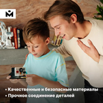 MOZABRICK Фотоаппарат конструктор детский с фотокарточками 60012, 537 элементов, развивающий, пластик