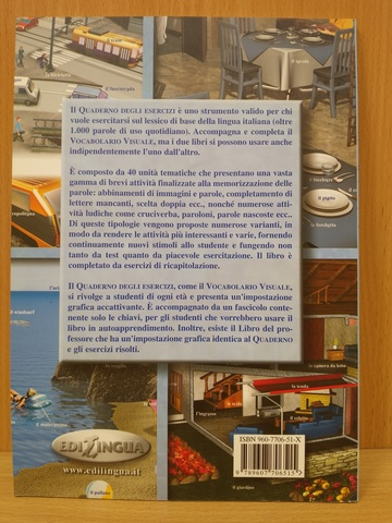 Vocabolario Visuale Quaderno degli esercizi