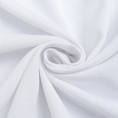 Лен-вискоза, 220 гр/м2, 135 см, белый