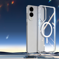 Защитный прозрачный чехол с MagSafe для Samsung Galaxy S25 Edge, серия Clin Mag Series от Dux Ducis