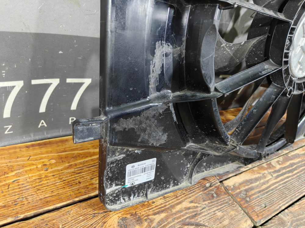 Диффузор радиатора с вентилятором Haval Jolion 21-нв Б/У Оригинал 1308101XGW02A