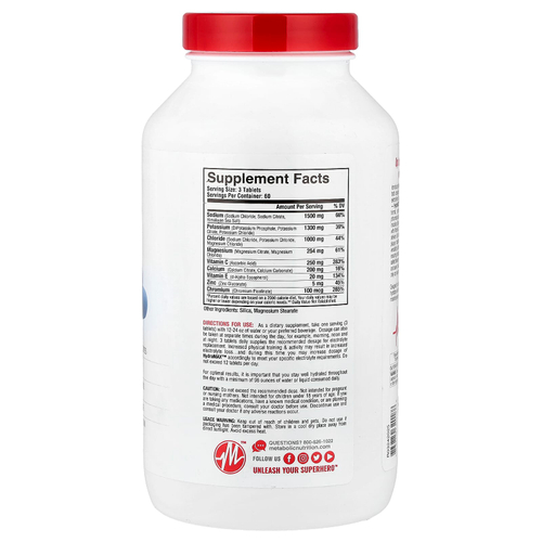 Metabolic Nutrition, HydraMAX ™, максимальная эффективность, 180 таблеток