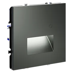 Подсветка светодиодная встраиваемая VOLTUM S70 с датчиком, (титан)