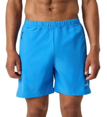 Мужские теннисные шорты Björn Borg Zip - palace blue