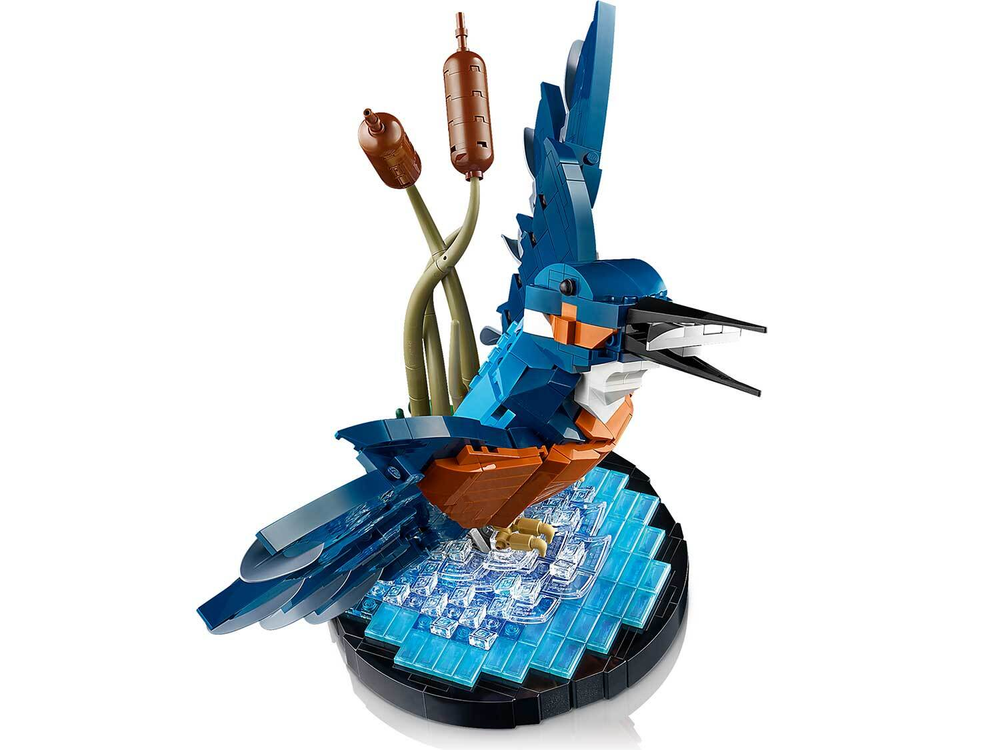 LEGO Icons 10331 «Птица зимородок» — коллекционный набор Botanical