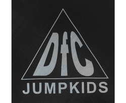 Батут DFC JUMP KIDS 55" зелено-желтый