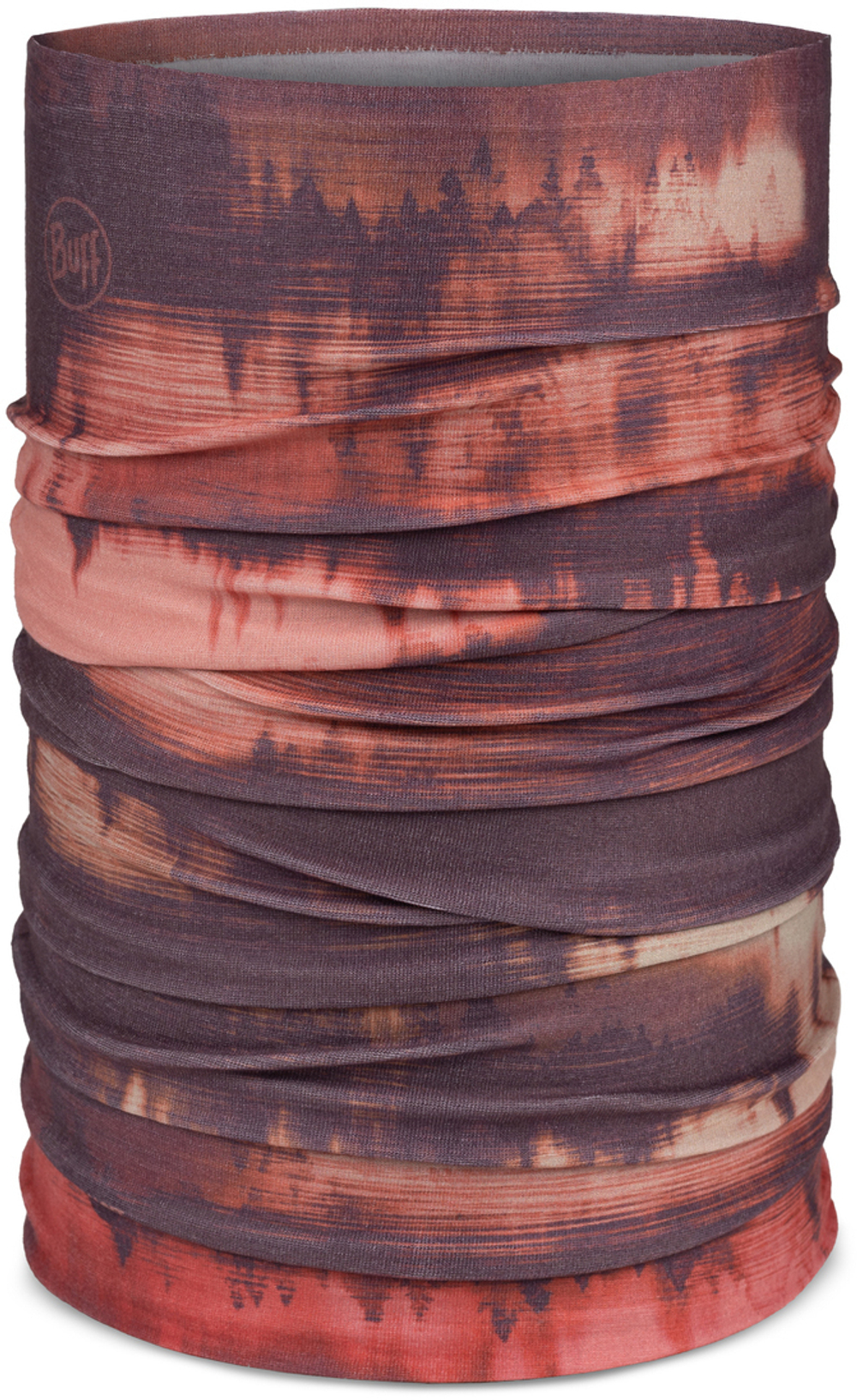 Тонкая зимняя бандана-труба Buff Thermonet Matewa Garnet