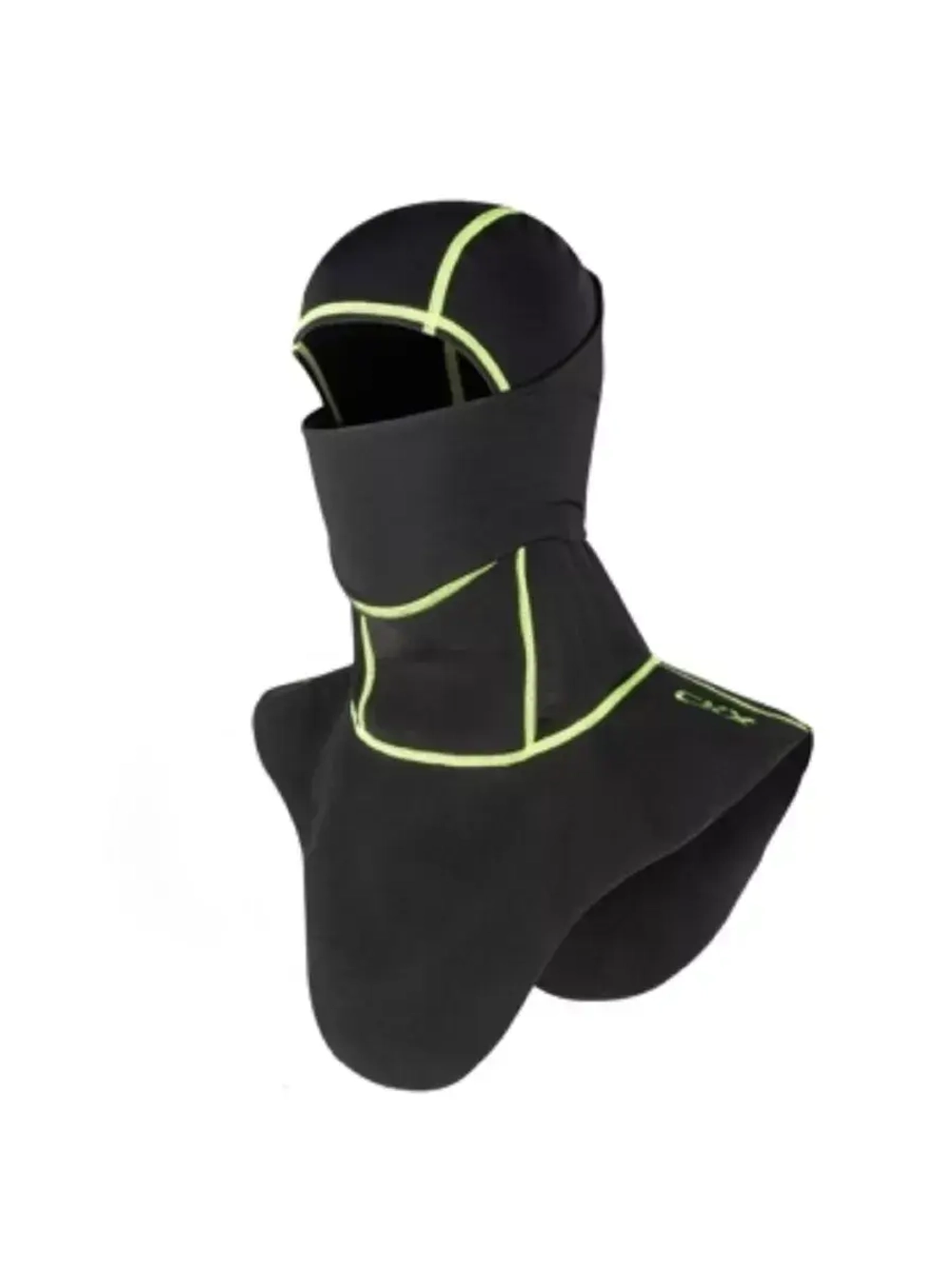 Подшлемник CKX MAVERICK, One Size, зелёная полоса