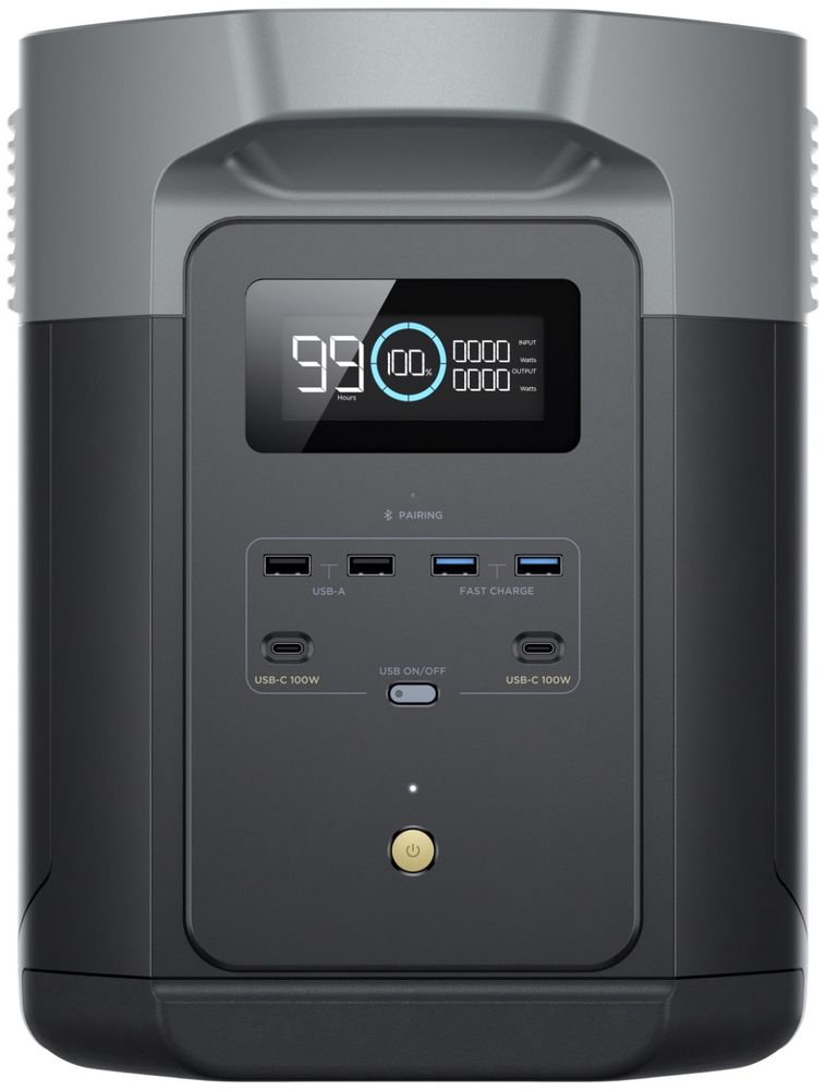 Внешний аккумулятор EcoFlow DELTA 2 Max EU 560000 мАч черный