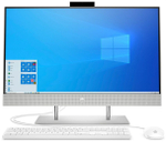 Моноблок HP 27-dp1008ur. Конфигурация: Intel Core i7 1165G7 2.8 ГГц/16 ГБ/512 ГБ SSD/Intel Iris Xe Graphics/Windows 10 Домашняя/27"/1920х1080 пикс.