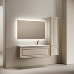 Тумба подвесная SANCOS Very  правая 1195х445х406, c одним  ящиком оснащенным доводчиками, Beige Soft , арт.VR120RCE