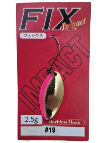 Колеблющаяся блесна FOREST FIX Impact 2.5g/#19