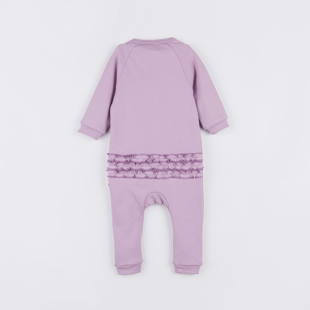 Слип на молнии с рюшей "Вереск" 0+