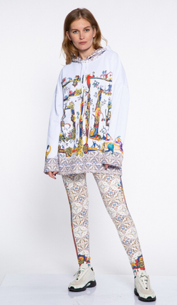 Худи "Лабиринт", по мотивам средневековой Псалтыри Латтрелла