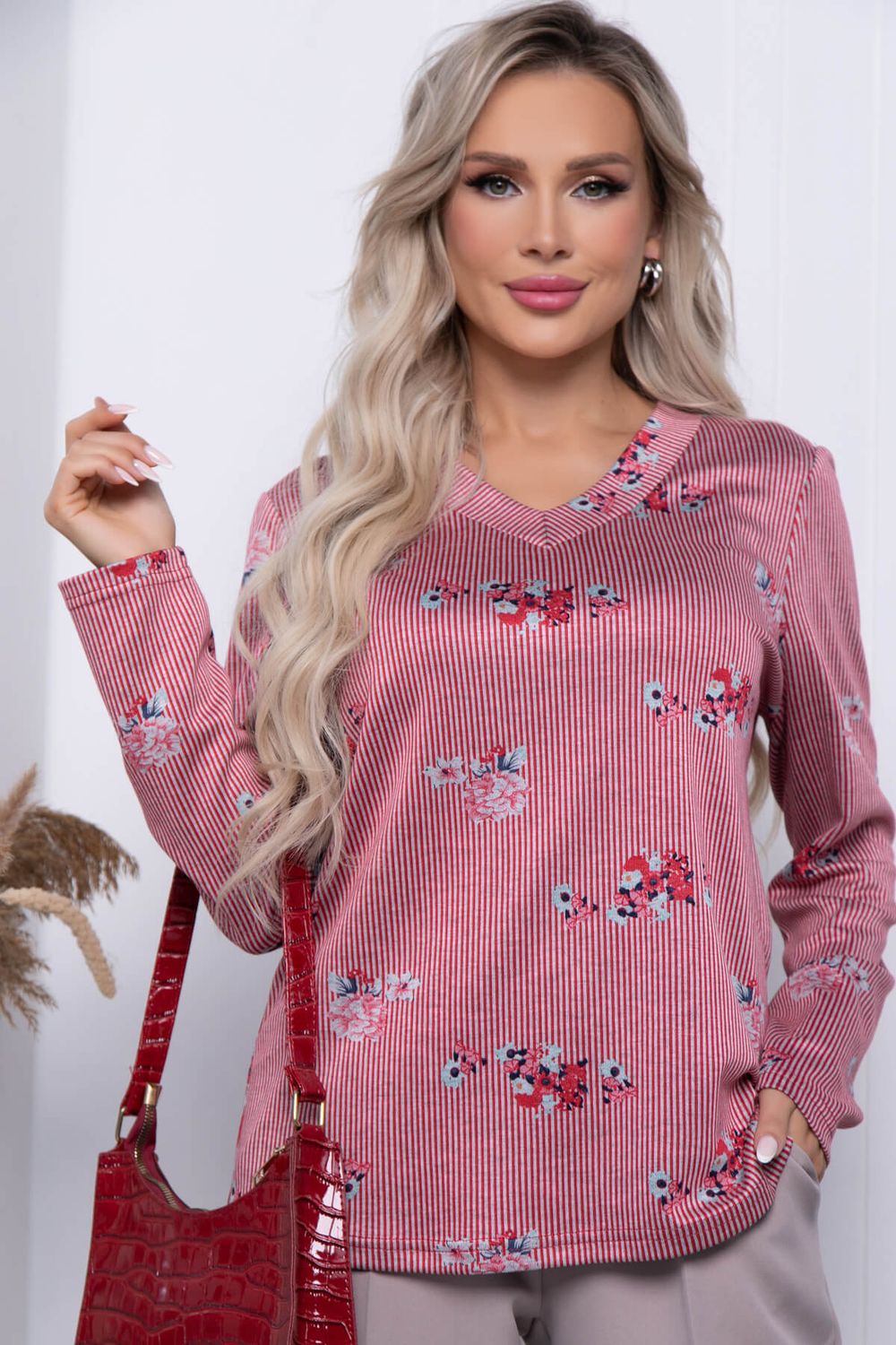 Джемпер "Прованс стиля" Б7278 (пинк) LT Collection (Акция)