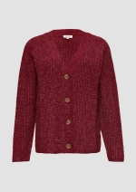 Кардиган из смесовой шерсти с контрастными деталями s.Oliver