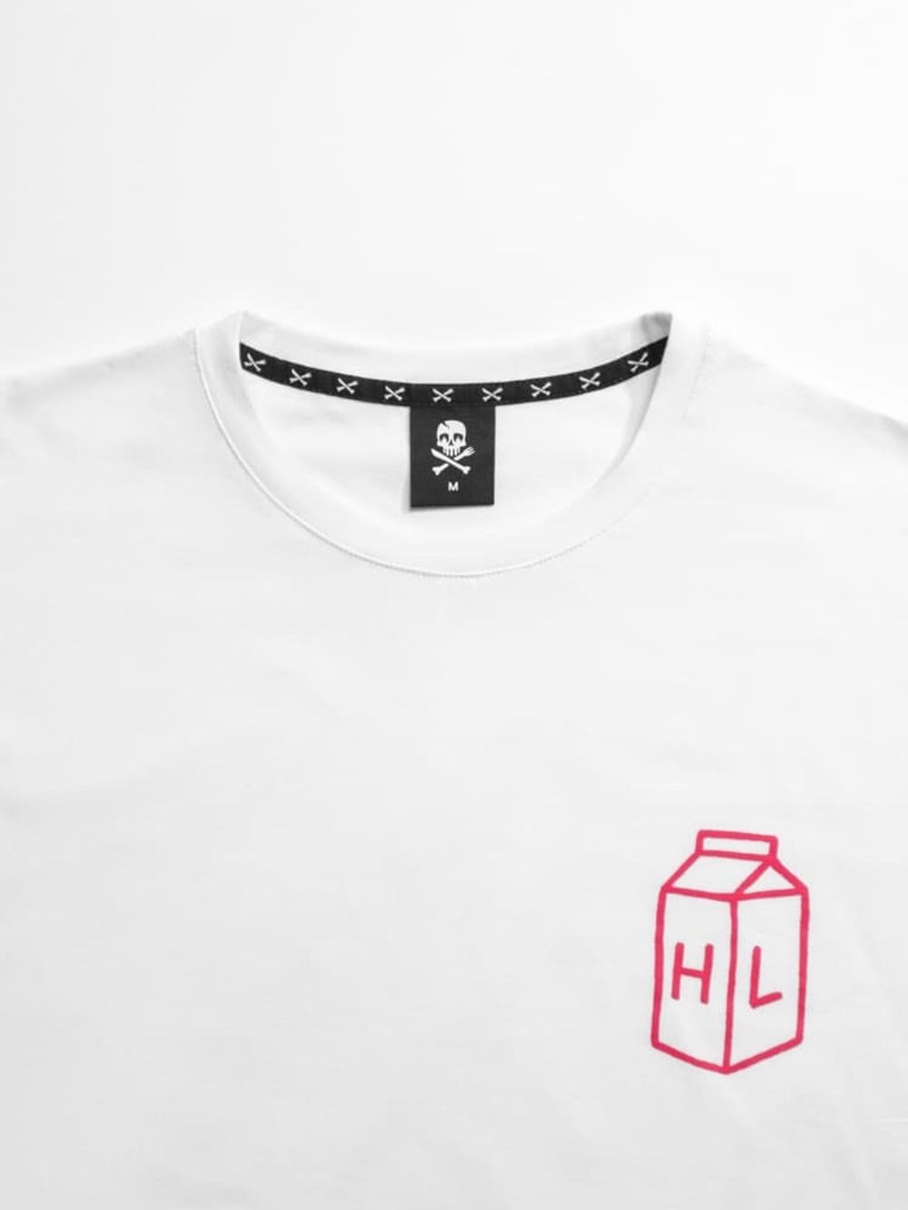 Купить Футболка Hardlunch оверсайз Milk белая Футболка Hardlunch оверсайз Milk белая