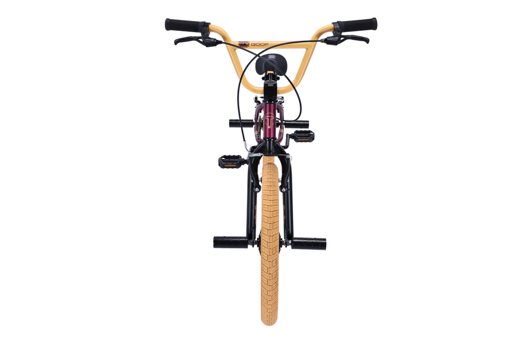 Велосипед BMX Tech Team Goof бордовый 18,7"х20" 2024