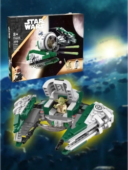 Конструктор Star Wars Джедайский истребитель Йоды 299 дет