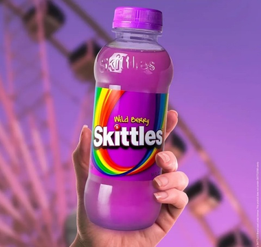 Новый эксклюзивный напиток Skittles wild berry