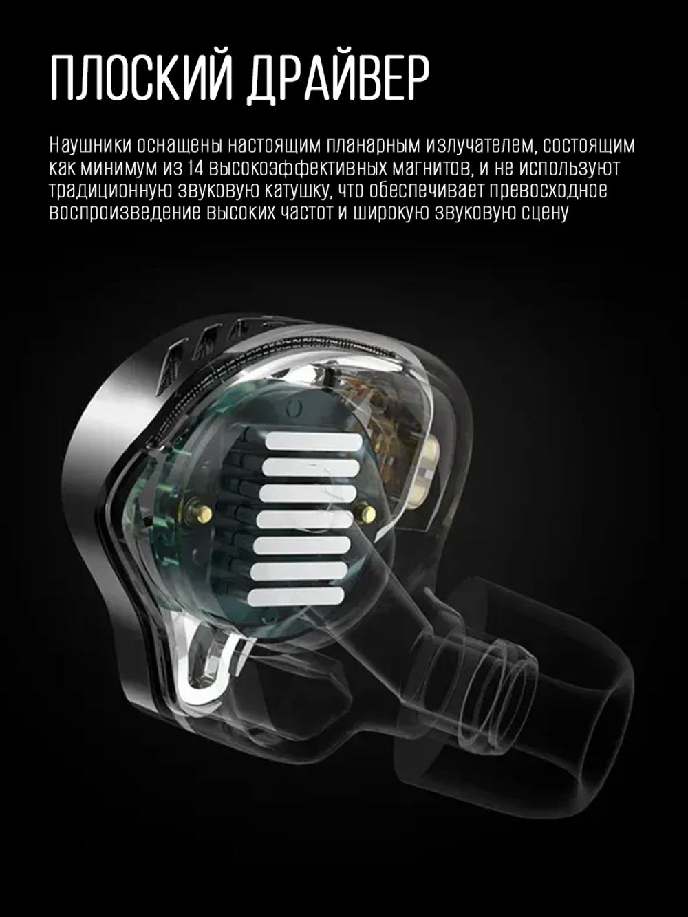Наушники KZ PRX с микрофоном