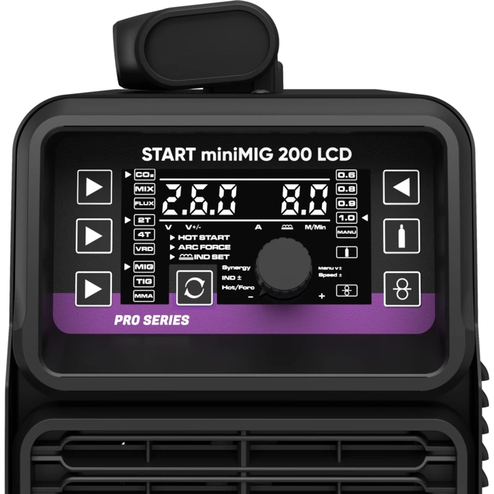 START miniMIG 200 LCD сварочный полуавтомат 2W202L