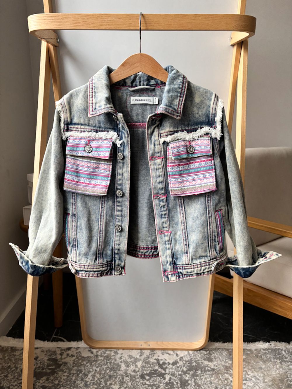 Джинсовая куртка Yudashkin Kids, 116