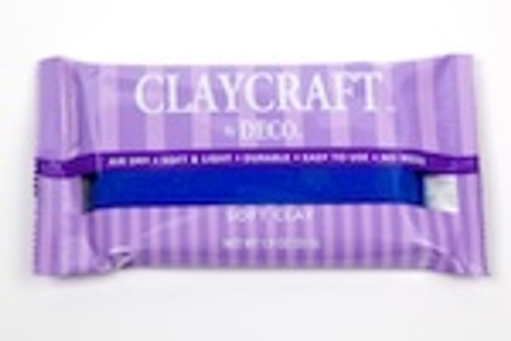 Глина цветная CLAYCRAFT by DECO™ (Синяя)