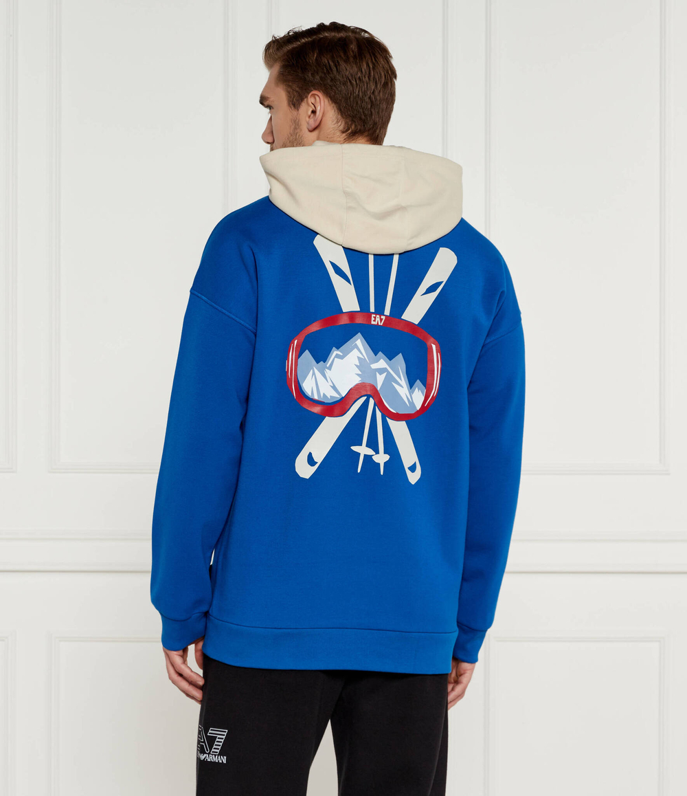 Худые EA7 - голубой(7M000020 AF10443)