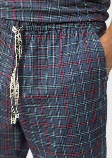 Комплект мужской домашний Pantelemone PDK-318,клетка деним