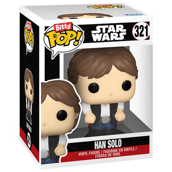 Фигурка Funko Bitty POP! Rides Star Wars Han Solo and The Millenium Falcon 83623 / Фигурка Фанко Битти ПОП! по мотивам вселенной "Звездные войны", Хан Соло