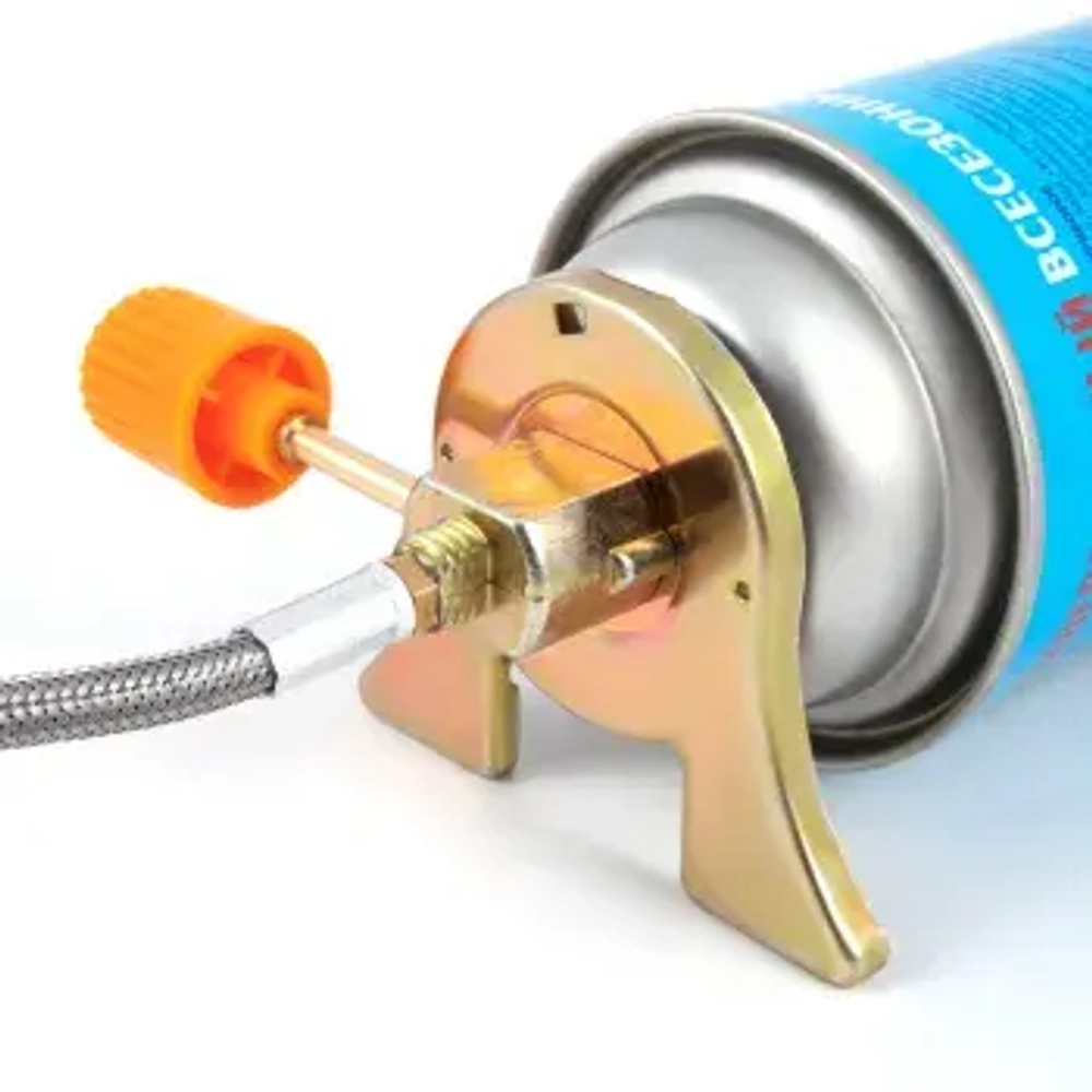 Плитка газовая СЛЕДОПЫТ малая пьезо, шланг /50/ (4-055)