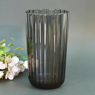 Ваза для цветов "Магия" 19см, графит